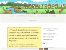 Tablet Screenshot of hormitropolis.com